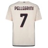 Maglia ufficiale AS Roma Pellegrini 7 Trasferta 2023-24 per Uomo